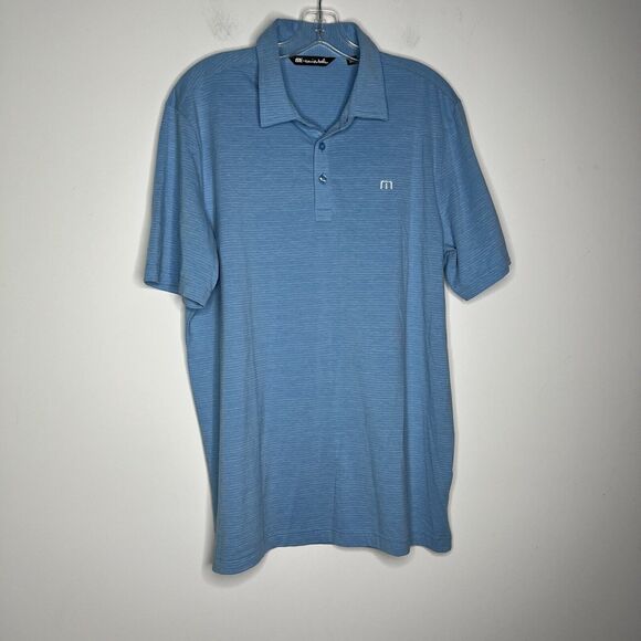 Travis Mathew Blue Polo Shirt - Picture 9 of 12